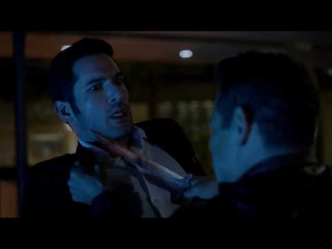 Lucifer 2x08 - Lucifer and Dan Fight