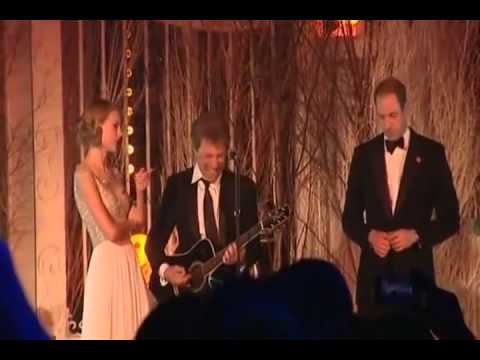 Prince William Living On A Prayer, featuring Bon Jovi & Taylor Swift