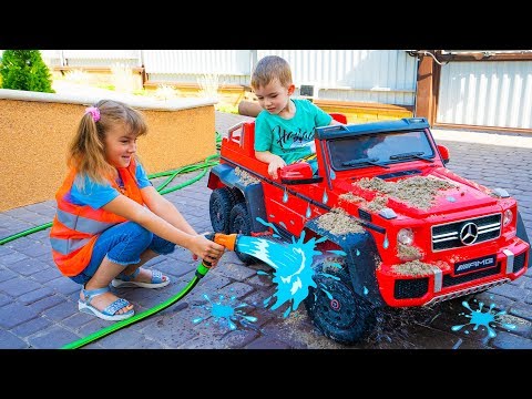 Melissa wants to buy a new car and opens the car wash