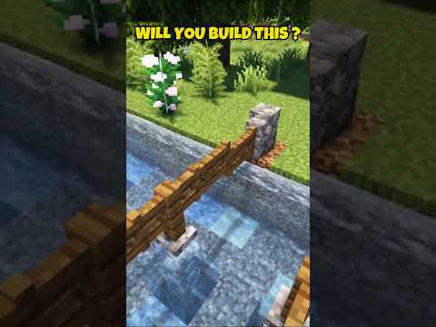 EPIC Minecraft Secret Bridge! You Won't Believe It😱 #shorts