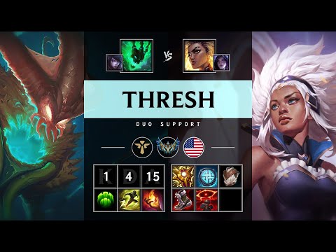 Thresh Support vs Rell - NA Challenger Patch 25.09