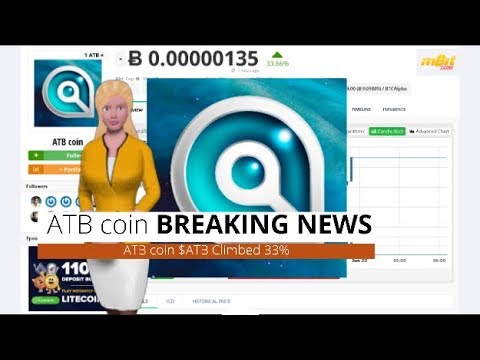 Cryptocurrency ATB coin $ATB Soared 33% In the Last Day