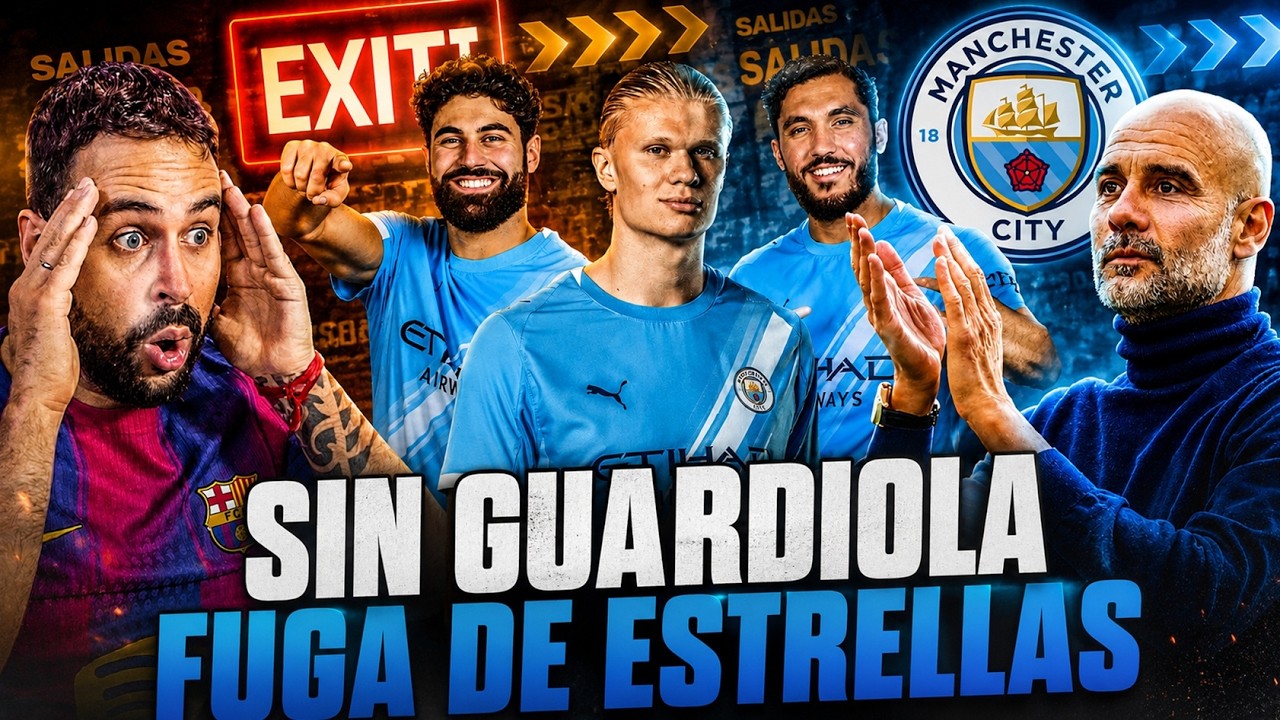 🚨¡DESBANDADA en el CITY! SIN GUARDIOLA habrá FUGA de ESTRELLAS: HAALAND, CHERKI, GVARDIOL...