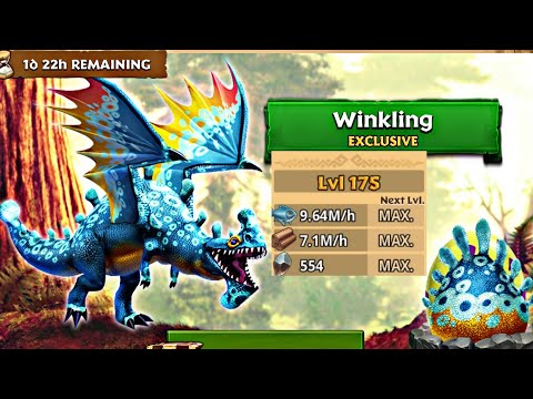 New Exclusive WINKLING Max Level 175 Titan Mode - Dragons: Rise of Berk