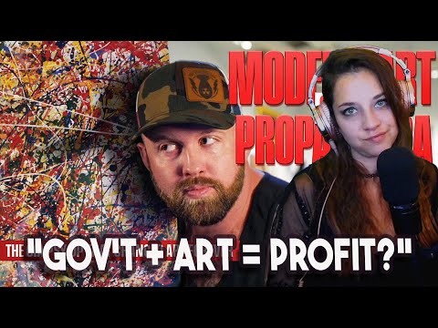 *The Gov't Gets Into Art! Yay?* Modern Art is CIA Propaganda-Was Jackson Pollock a Fed?-Fat Files