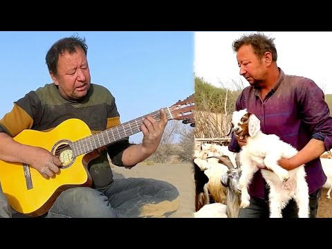 Uyghur, guitar and lamb