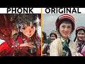 Midu Echoing Phonk Vs Original Vs English