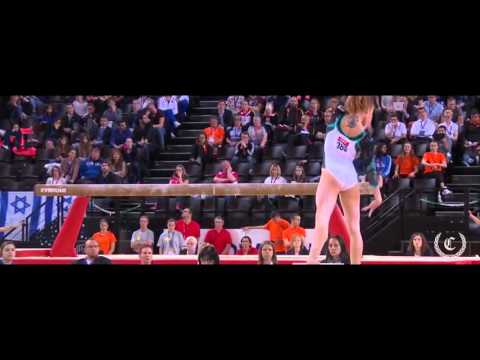 Ksenia Afanasyeva - Floor - 2015 European Championships with Floor Music