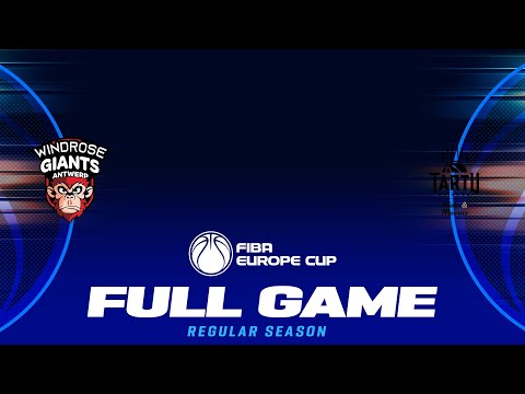 Regular Season | ANTW v TARTU | Full Basketball Game | FIBA Europe Cup 2025-26