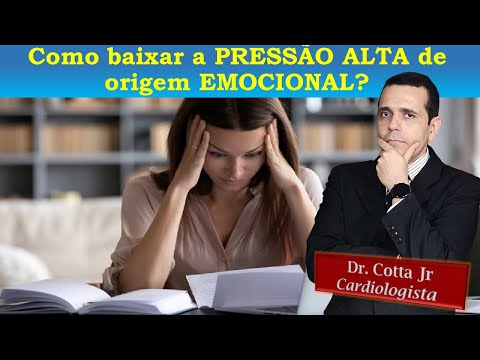 Como tratar a pressão alta emocional ansiedade e hipertensão