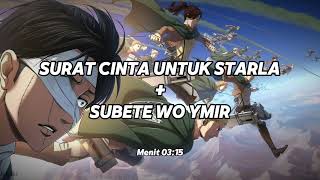 Download lagu Surat Cinta Untuk Starla Subete wo YMIR || (Slowed Reverb) Tanpa Iklan mp3 Download lagu Surat Cinta Untuk Starla Subete wo YMIR || (Slowed Reverb) Tanpa Iklan mp3