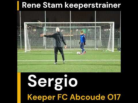 Keeper Sergio Rene Stam keepertrainer #shortvideo #football #keepertraining #soccer #short
