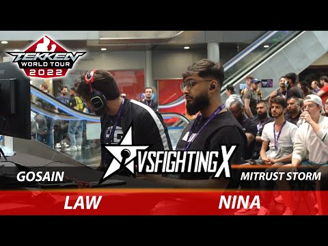 GOSAIN (LAW) VS MITRUST STORM (NINA) | VS Fighting X Tournament 2022 | Top 24