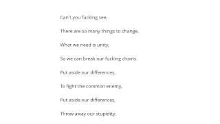 Agathocles   Get Off Your Ass Şarkı Sözü