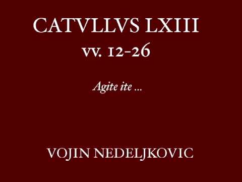 Viva Voce 04 Catullus 63 - Vojin Nedeljkovic "Agite ite"