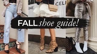 FALL SHOE GUIDE 2018! Julia Havens
