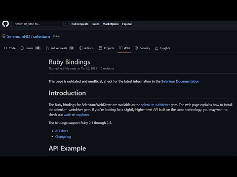 Creating Simple Selenium Ruby Script