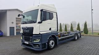 MAN TGX 26.470 / BDF / 6X2 / ZABUDOWA SDG HV 100/120 / OŚ PODNOSZONA Container LKW | Bild 4 - Autoline