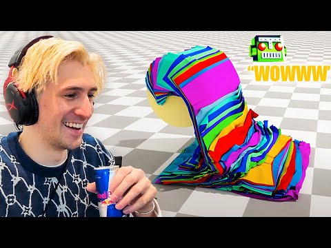 xQc отреагировала на то, как NVIDIA решила сложнейшую проблему в моделировании физики