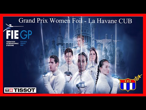 GP Women Foil Individual Havana CUB 2016 - Piste Red