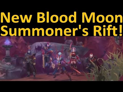 New Blood Moon Map + (at least) 4 New Skins - TF, Jhin, Diana, Talon