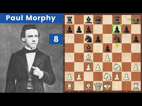 Thompson vs Morphy - A Guardare Morphy si Migliora! | Partite Commentate di Scacchi : Paul Morphy