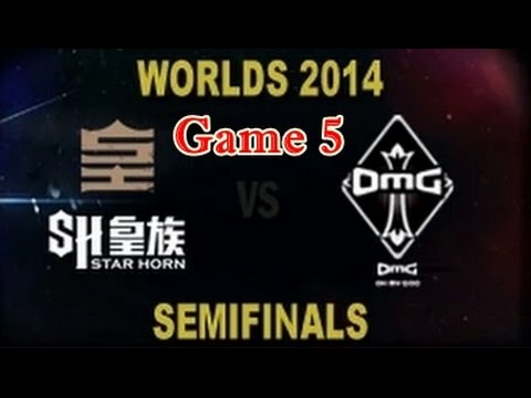 World championship 2014 - SHR vs OMG (Game 5) - Semifinal (Full game)