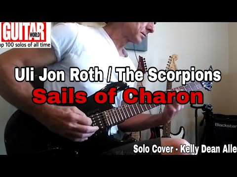 SAILS OF CHARON - The Scorpions (Uli John Roth) Guitar Solo Cover.