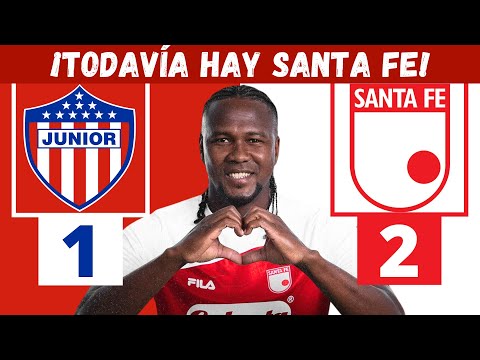 Junior 1-2 Santa Fe - Liga Dimayor 2025-II - Goles, Resumen y Polémicas