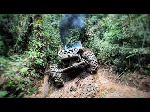 TRILHA 4x4 MATO VERDE E 3 ENCRUZO RIO DO PONCHE SC Video 02