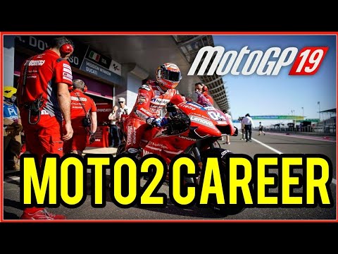 MotoGP 19 Hard Difficulty Moto2 Career Gameplay