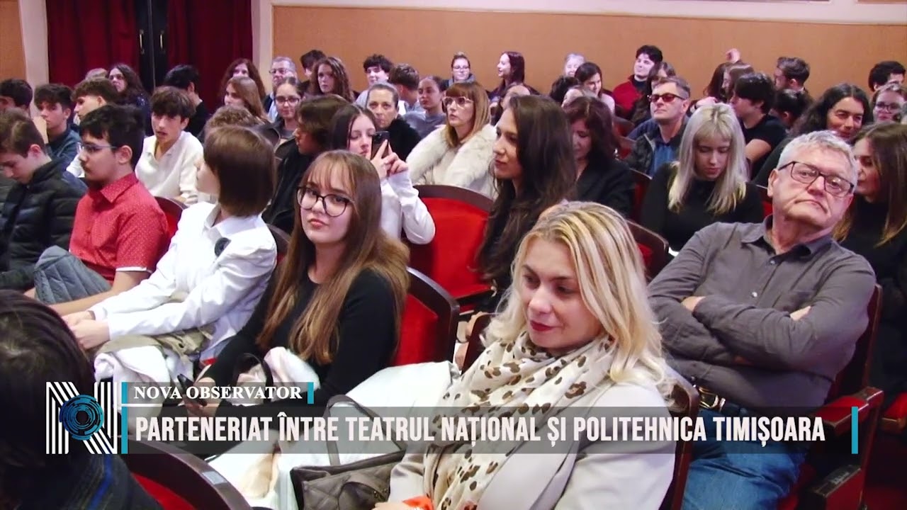 Parteneriat între Teatrul Național și Politehnica Timișoara