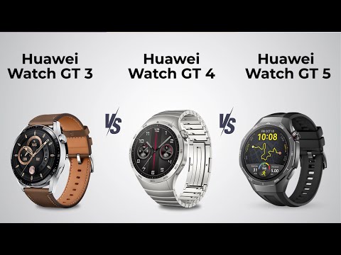 Huawei Watch GT 5 vs GT 4 vs GT 3: Specs review