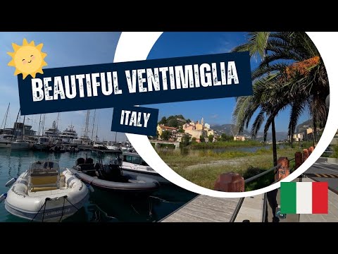 Visiting BEAUTIFUL Ventimiglia Italy ☀️ | Italian Riviera