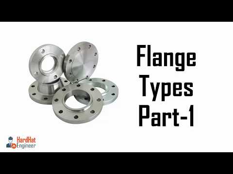 Learn about 6 Main Types of Flanges used in Piping Video