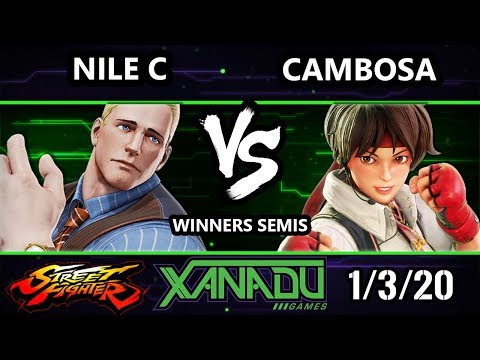 F@X 335 SFV - Nile C (Cody) Vs. Cambosa (Sakura) Street Fighter V Winners Semis