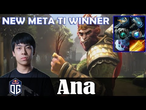 Ana - Monkey King Roaming l NEW META TI WINNER l dota 2 mmr PUB Gameplay