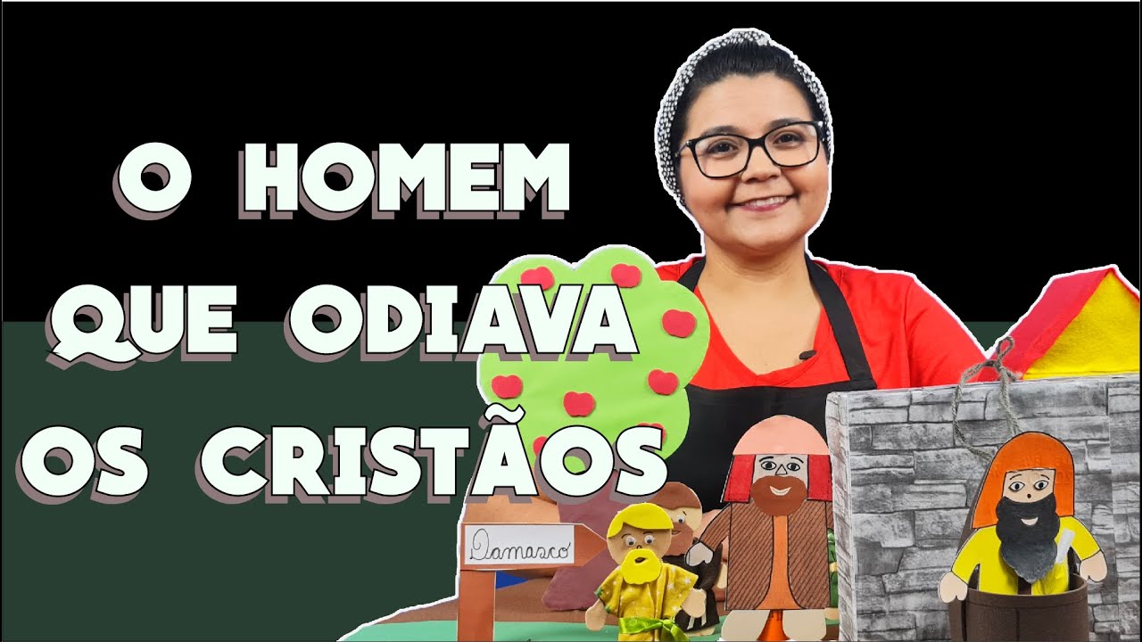 A Conversão de Saulo - História Bíblica Infantil.