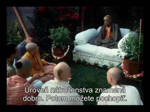 Prabhupada 0818 Na úrovni kvality dobra, môžete pochopiť Všedobrého