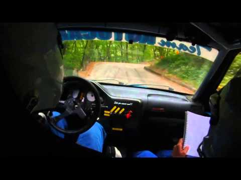 CAMERA CAR CIBIEN DAVIDE - OSSATO DEBORA  PS9 VALMOREL RALLY DEL BELLUNESE 2014
