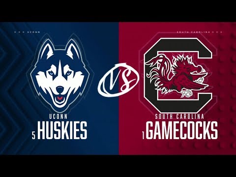 Gamecock Women's Basketball – Full Game #24 of the 2019-2020 Season vs. UConn. 2/10/20. (HD)