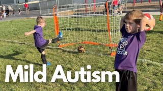 MIld Autism Nervous at 1st Soccer Game