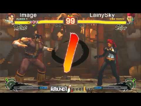 SSF4 AE: Image (Hawk) vs LainySky (Viper) - levelup (Round One Arcade)