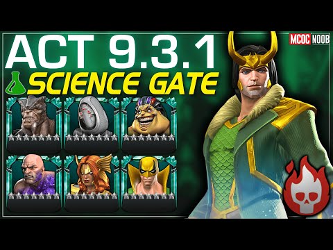 MCOC: Act 9.3.1 Easy Path/Science Gate - LOKI Boss - Sep 2025