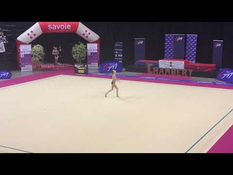 DN1 Belfort Alicia Ricard massues - France Chambéry 2018