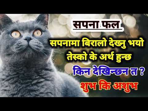 sapana ma biralo dekhnu सपनामा बिरलो देखियो भने के हुन्छ शुभ कि अशुभ sapana ma biralo