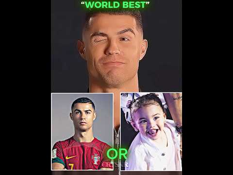 Ronaldo Select Between Mavie and Him 😂❤️‍🩹 #goat7to1k