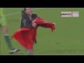 Albanian Fan on the Pitch Must Watch!!! Albania Italia