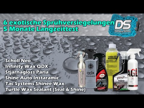 5 months of durability? 8 exotic spray sealants in a long-term test