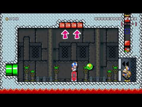 7人衆のギミックゲーム　Koopalings 7 Games by べるりニキ 🍄 Super Mario Maker 2 😶 No Commentary　⚿aay